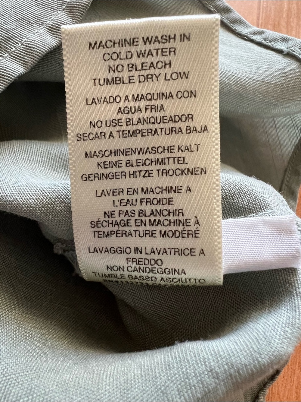 Cloth & Stone Anthropologie Lyocell Blouse Green M Fits L - Picture 9 of 10